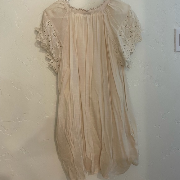 Who what wear - cream dress - size large - Picture 2 of 2